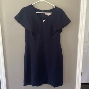 NWT Loft Navy Blue Dress. Size 6P